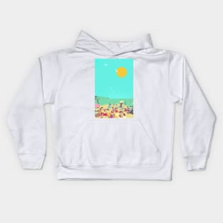 RETRO BEACH Kids Hoodie